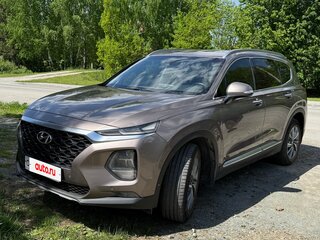 2018 Hyundai Santa Fe IV, бежевый, 2830000 рублей, вид 1