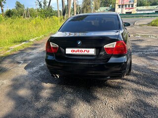 2007 BMW 3 серии 320i V (E90/E91/E92/E93), чёрный, 650000 рублей, вид 4