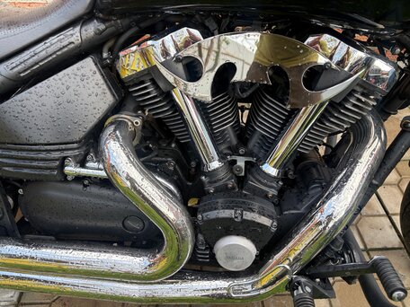 2005 Yamaha XV 1700 Warrior, чёрный, 700000 рублей, вид 2