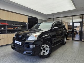 2006 Toyota Land Cruiser Prado 120 Series, чёрный, 2300000 рублей, вид 1