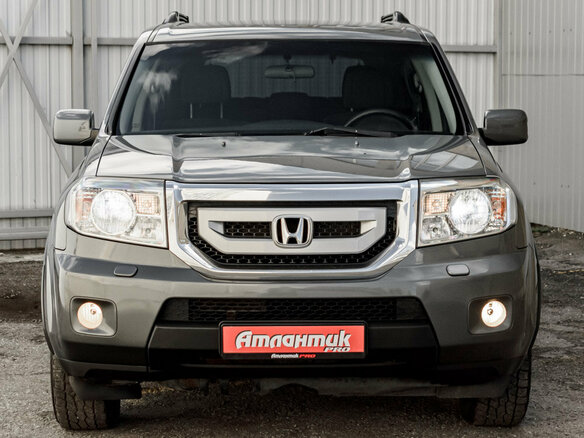 2008 Honda Pilot II, серый - вид 2