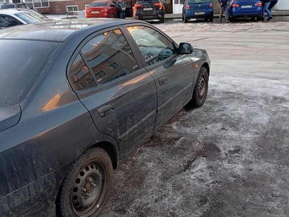 2008 Hyundai Elantra ТагАЗ III (XD2) Рестайлинг, чёрный, 270000 рублей - вид 1