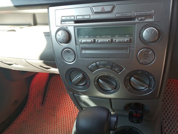 2005 Mazda Demio II (DY) Рестайлинг, голубой, 100000 рублей - вид 5