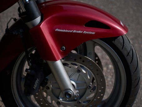 2002 Honda NT650V Deauville, красный, 355000 рублей, вид 3