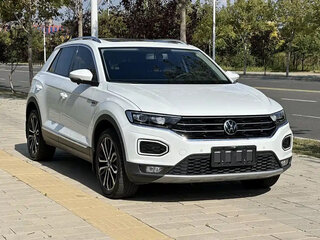 2022 Volkswagen T-Roc I (China Market), белый, 1385000 рублей, вид 3