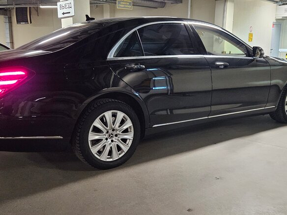 2019 Mercedes-Benz S-Класс 560 Long VI (W222, C217) Рестайлинг, чёрный, 4050000 рублей - вид 10