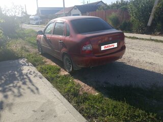 2007 Lada (ВАЗ) Kalina I, красный, 170000 рублей, вид 4
