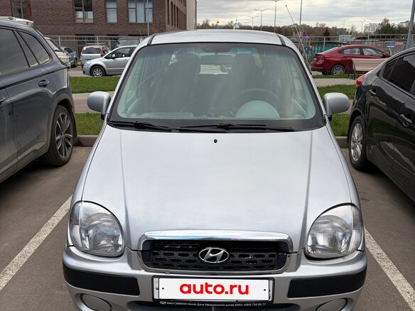 2002 Hyundai Atos Prime, серый, 290000 рублей - вид 2