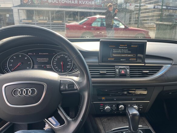 2017 Audi A6 IV (C7) Рестайлинг, серый, 2650000 рублей - вид 8