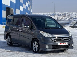 2009 Honda Stepwgn Spada III, серый, 1350000 рублей, вид 3