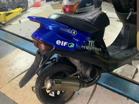 1997 Honda Dio, синий, 45000 рублей - вид 2