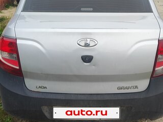 2014 Lada (ВАЗ) Granta I, серебристый, 252000 рублей, вид 3