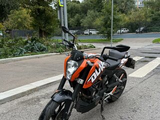 2013 KTM 200 Duke, оранжевый, 200000 рублей, вид 2
