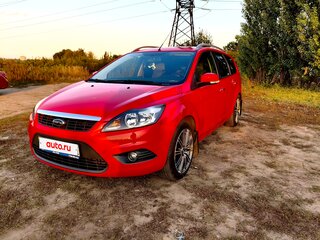 2010 Ford Focus II Рестайлинг, красный, 840000 рублей, вид 2