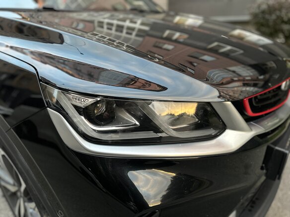 2021 Geely Coolray I, чёрный - вид 1