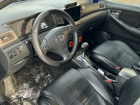 2003 Toyota Corolla IX (E120, E130) Рестайлинг, синий, 690000 рублей - вид 7