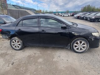 2008 Toyota Corolla X (E140, E150), чёрный, 400000 рублей, вид 3