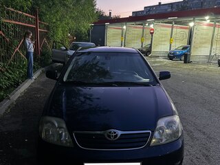 2006 Toyota Corolla IX (E120, E130) Рестайлинг, синий, 500000 рублей, вид 3