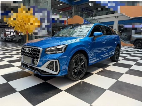 2023 Audi Q2 L 35 TFSI I Рестайлинг, синий, 1700000 рублей, вид 1