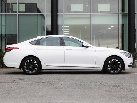 2019 Genesis G80 I, белый, 2500000 рублей - вид 7