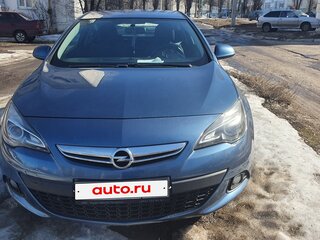 2012 Opel Astra GTC J Рестайлинг, голубой, 870000 рублей, вид 3