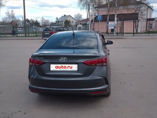 2021 Hyundai Solaris II Рестайлинг, серый, 1450000 рублей, вид 5