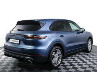 2018 Porsche Cayenne III, голубой, 4864000 рублей, вид 5