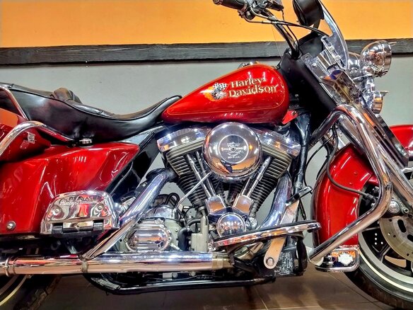 1991 Harley-Davidson Electra Glide, красный, 1200000 рублей - вид 26