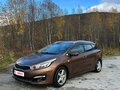 2017 Kia Ceed II Рестайлинг, коричневый, 1050000 рублей