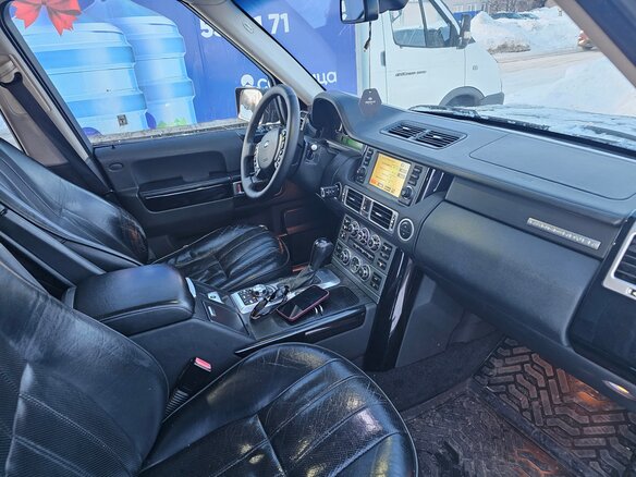 2007 Land Rover Range Rover Supercharged III Рестайлинг, чёрный, 850000 рублей - вид 11
