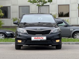 2017 Kia Rio III Рестайлинг, чёрный, 1000000 рублей, вид 1