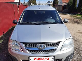2013 Lada (ВАЗ) Largus I, серебристый, 660000 рублей, вид 2