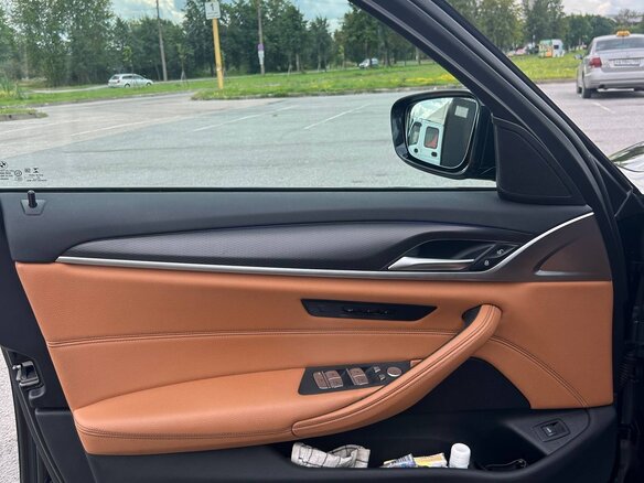 2021 BMW 5 серии 520i VII (G30/G31/G38) Рестайлинг, чёрный - вид 13
