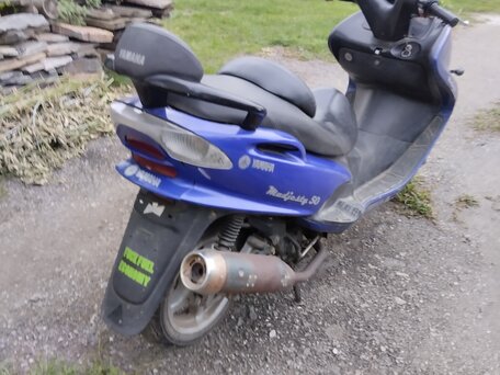 2000 Yamaha Majesty 125/180, синий, 100000 рублей, вид 1