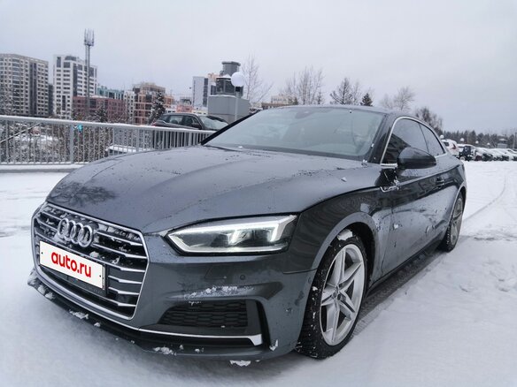 2016 Audi A5 II (F5), серый, 2550000 рублей