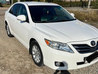 2010 Toyota Camry VI (XV40) Рестайлинг, белый, 1280000 рублей, вид 3