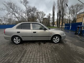 2007 Hyundai Accent ТагАЗ II, бежевый, 400000 рублей, вид 4