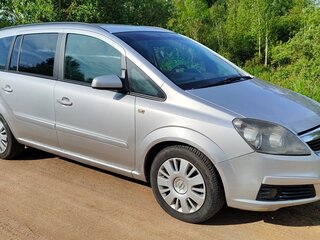 2007 Opel Zafira B, серебристый, 424000 рублей, вид 1