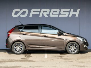 2014 Hyundai Solaris I Рестайлинг, коричневый, 1120000 рублей, вид 5