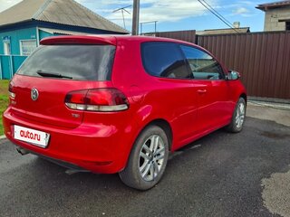 2010 Volkswagen Golf VI, красный, 850000 рублей, вид 4