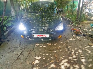 2010 Lada (ВАЗ) Priora I, чёрный, 250000 рублей, вид 2