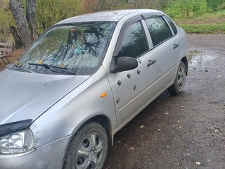 2008 Lada (ВАЗ) Kalina I, серебристый, 190000 рублей, вид 2