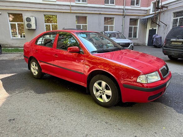 2006 Skoda Octavia I (A4) Рестайлинг, красный - вид 2