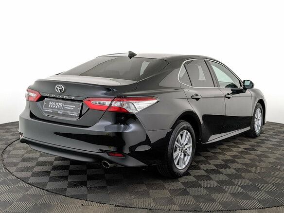 2019 Toyota Camry VIII (XV70), чёрный, 2580000 рублей - вид 4