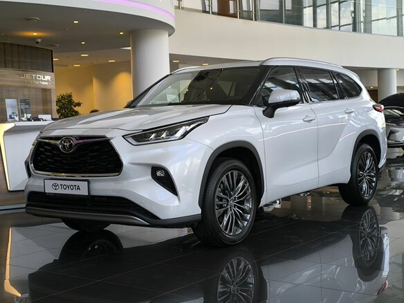 2026 Toyota Highlander IV (XU70), белый
