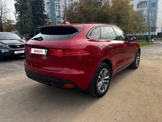 2019 Jaguar F-Pace I, красный, 3450000 рублей, вид 4