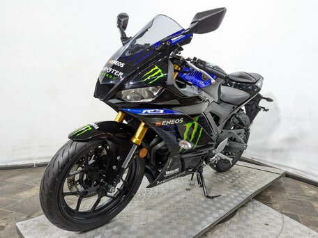 2019 Yamaha YZF-R3, синий, 595000 рублей, вид 1