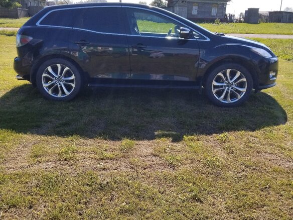 2008 Mazda CX-7 I, чёрный, 790000 рублей - вид 3