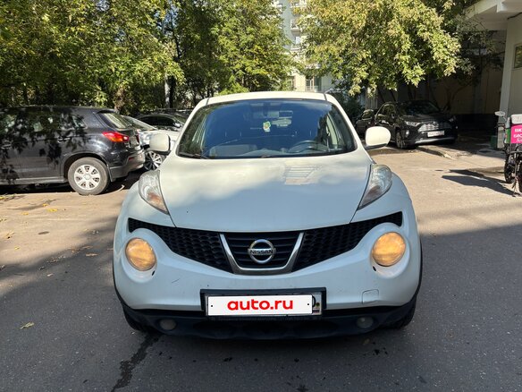 2012 Nissan Juke I, белый