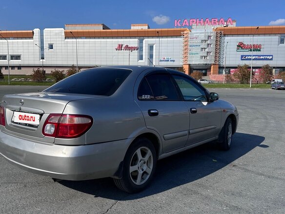 2004 Nissan Almera II (N16) Рестайлинг, серый, 395000 рублей - вид 1